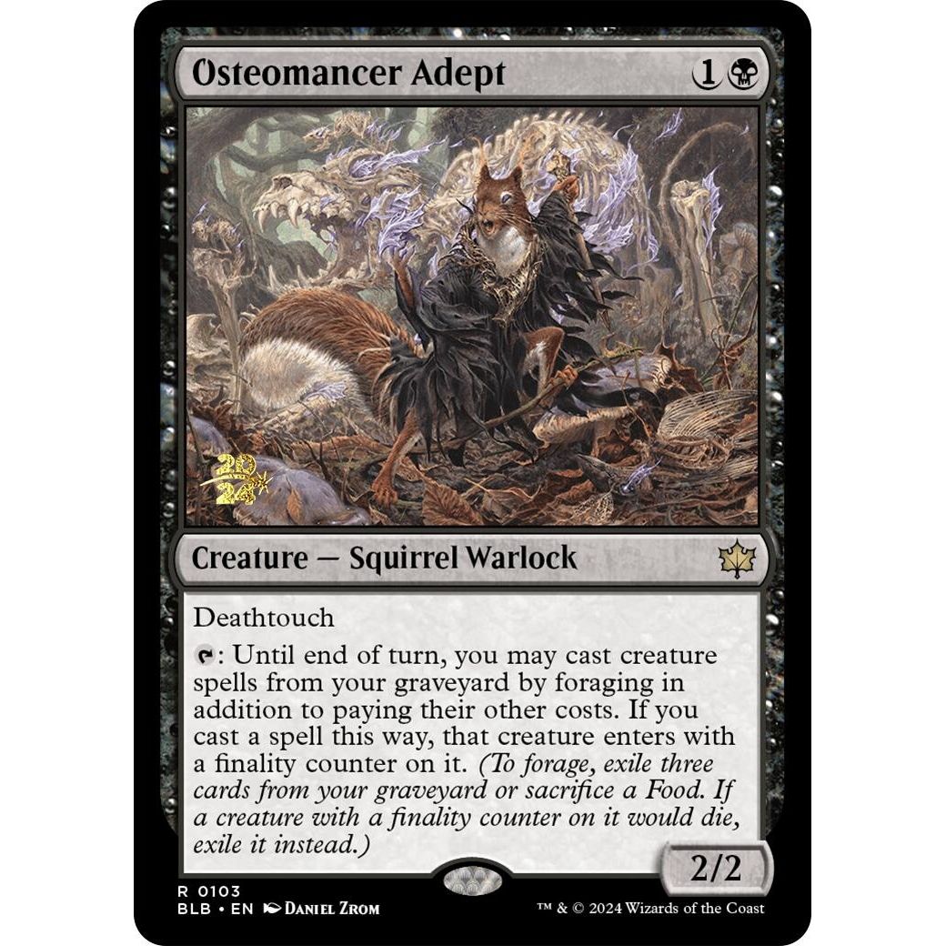 Image for Osteomancer Adept (103) (PRE) - Magic: The Gathering