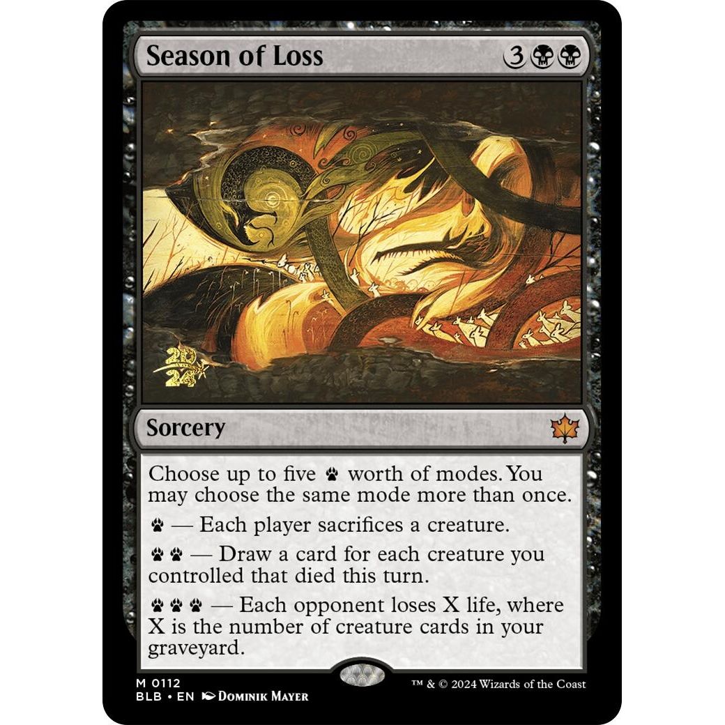 Image for Season of Loss (112) (PRE) - Magic: The Gathering