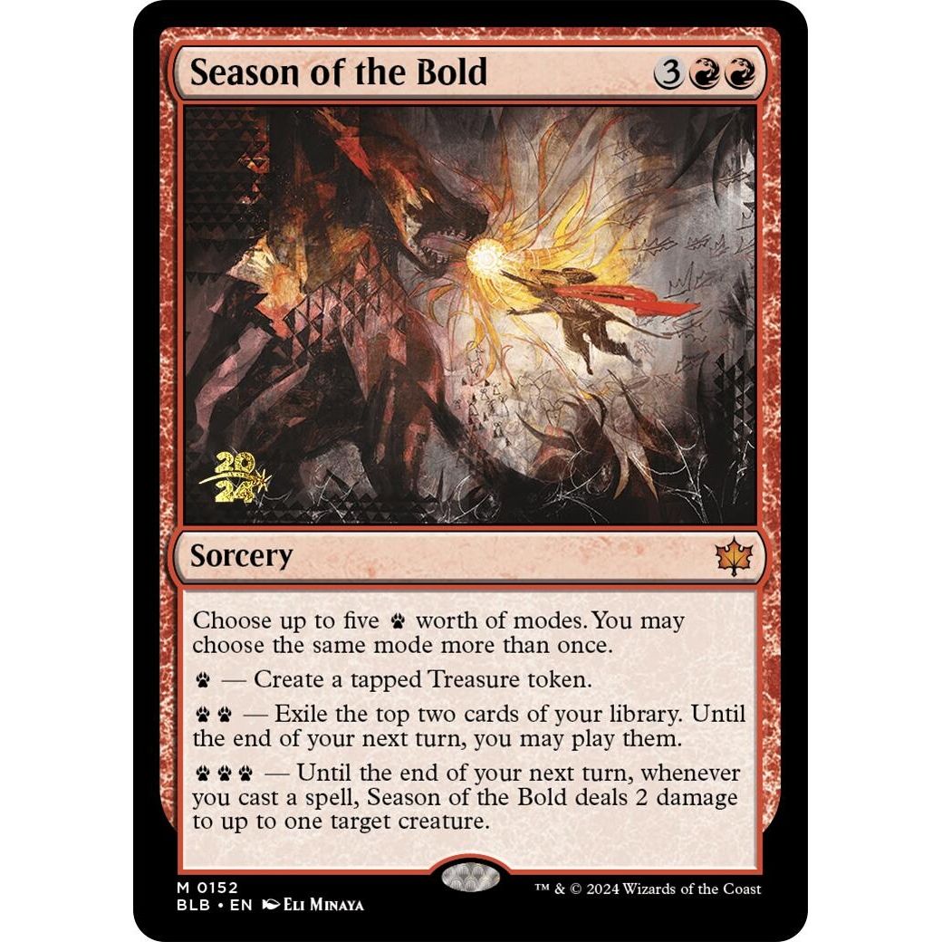 Image for Season of the Bold (152) (PRE) - Magic: The Gathering