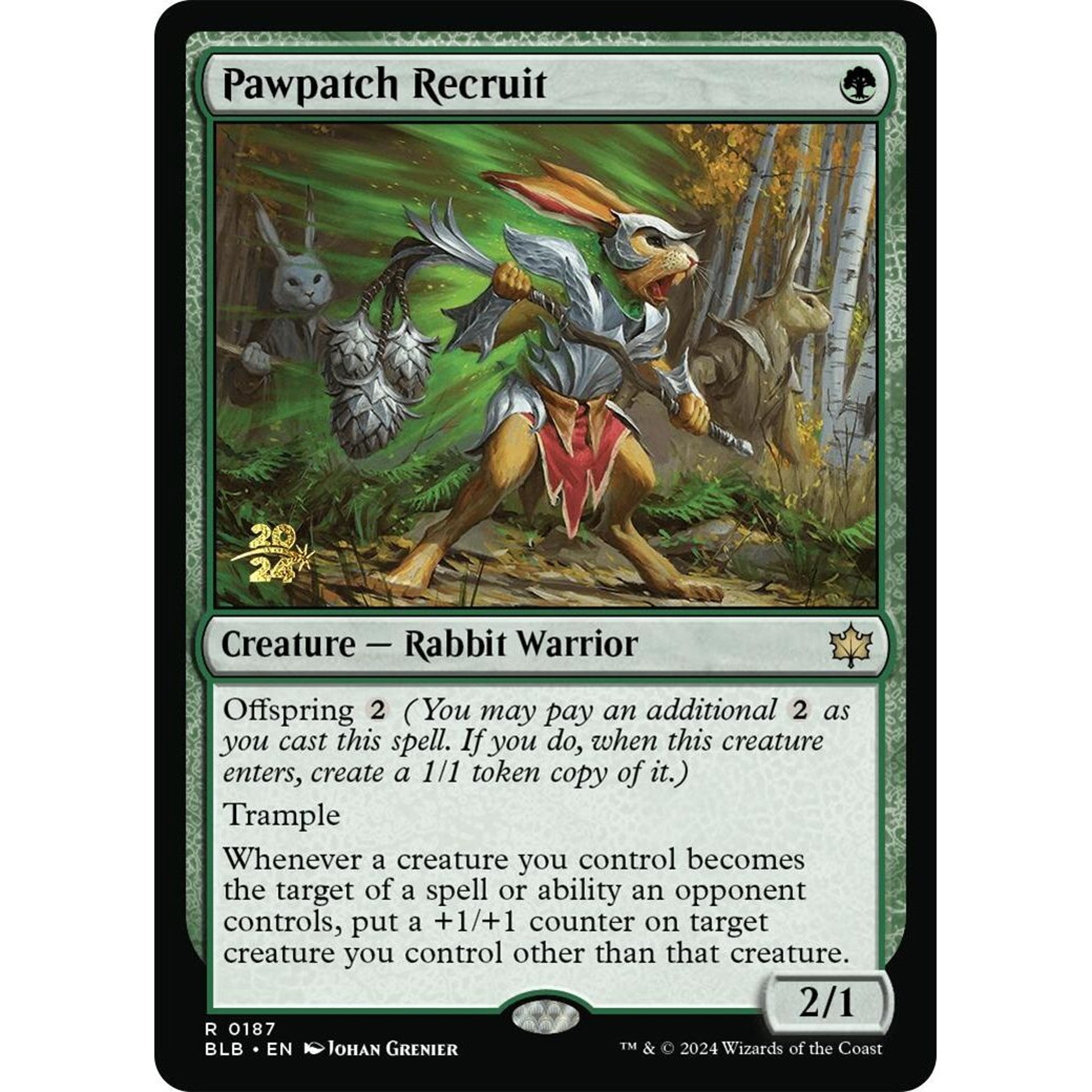 Image for Pawpatch Recruit (187) (PRE) - Magic: The Gathering