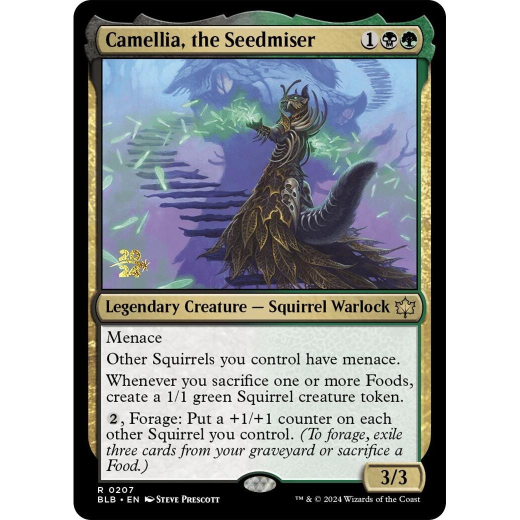 Image for Camellia, the Seedmiser (207) (PRE) - Magic: The Gathering
