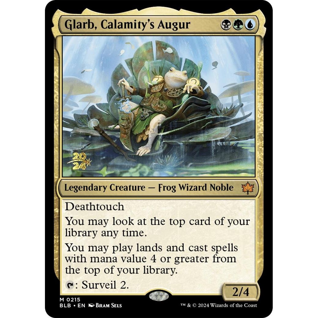 Image for Glarb, Calamity's Augur (215) (PRE) - Magic: The Gathering