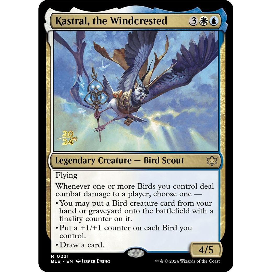 Image for Kastral, the Windcrested (221) (PRE) - Magic: The Gathering