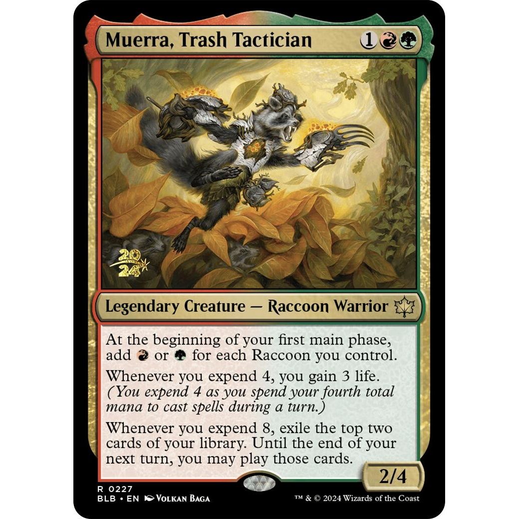 Image for Muerra, Trash Tactician (227) (PRE) - Magic: The Gathering