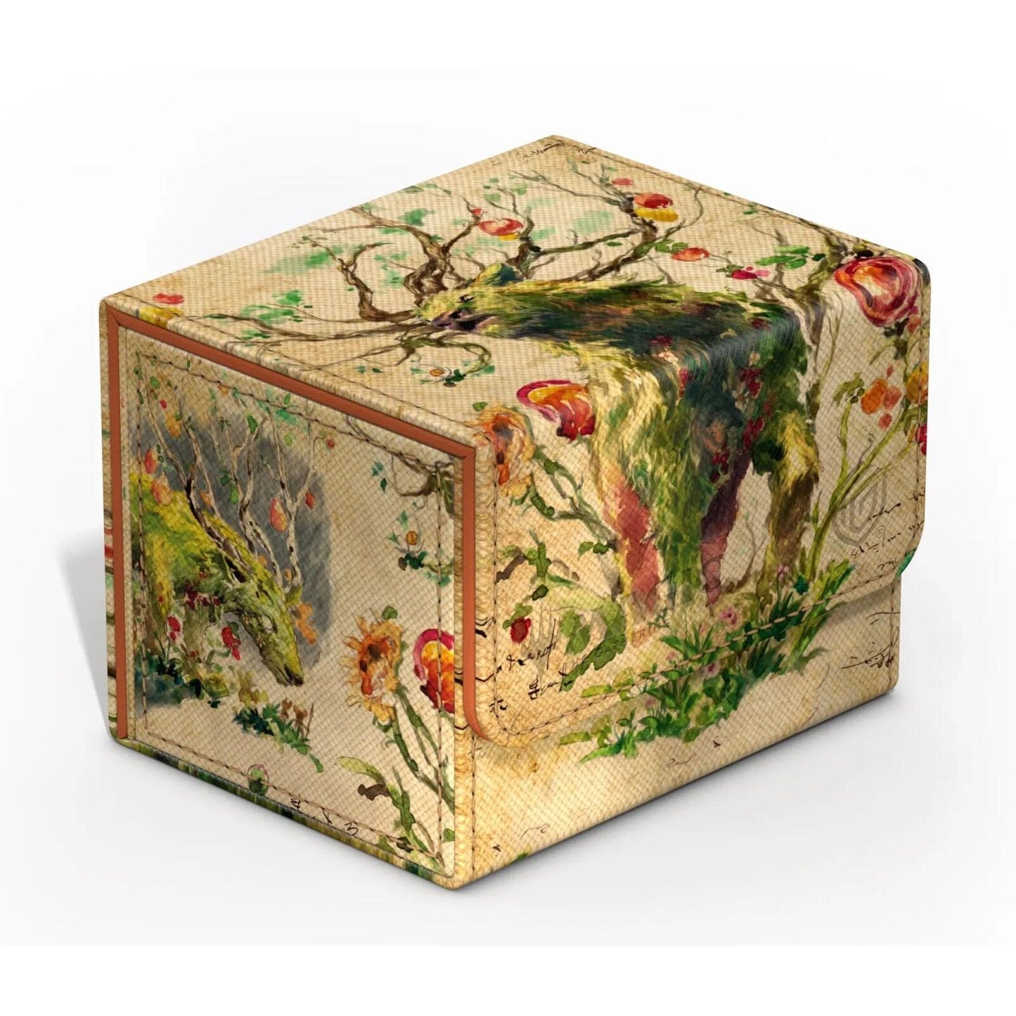 Image for Magic: The Gathering Bloomburrow Sidewinder 100+ Xenoskin Deck Box - Beza, the Bounding Spring - Deck Boxes