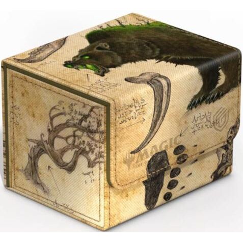 Image for Magic: The Gathering Bloomburrow Sidewinder 100+ Xenoskin Deck Box - Lumra, Bellow of the Woods - Deck Boxes