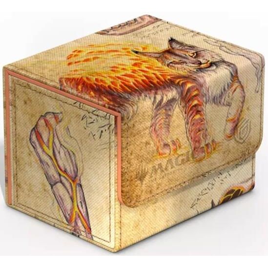 Image for Magic: The Gathering Bloomburrow Sidewinder 100+ Xenoskin Deck Box - Sunspine Lynx - Deck Boxes