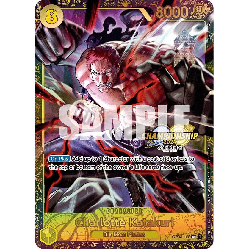 Image for Charlotte Katakuri (Championship 2024) (OP03-123) (OP-PR) - One Piece Card Game