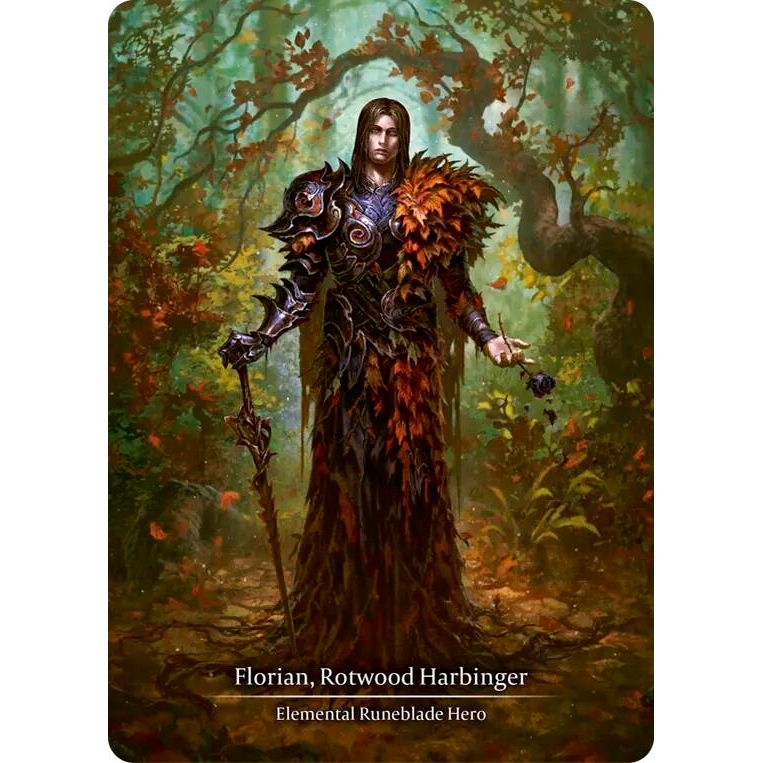 Image for Florian, Rotwood Harbinger (Marvel) (ROS001-MV) (ROS) - Flesh and Blood TCG
