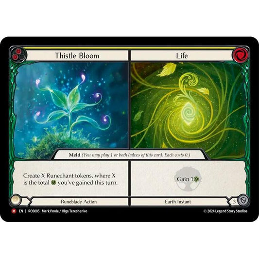 Image for Thistle Bloom // Life (ROS005) (ROS) - Flesh and Blood TCG