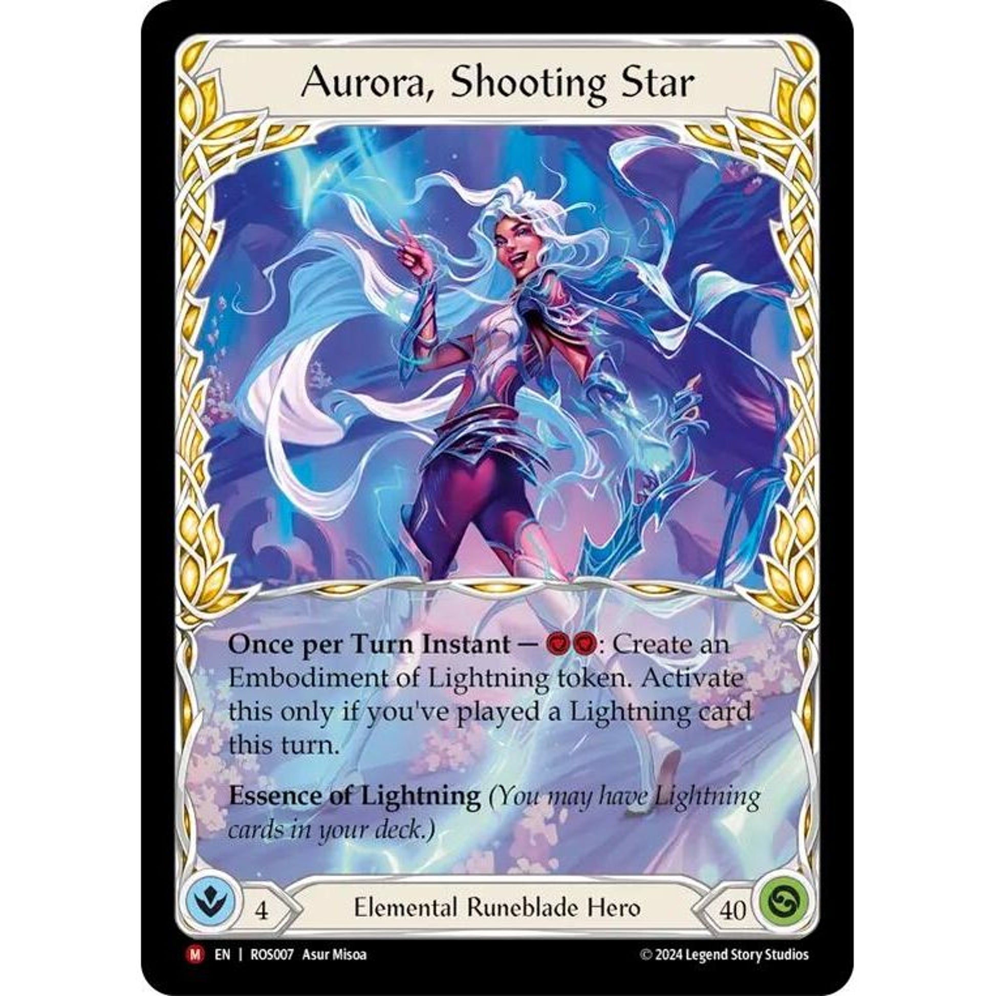 Image for Aurora, Shooting Star (ROS007) (ROS) - Flesh and Blood TCG