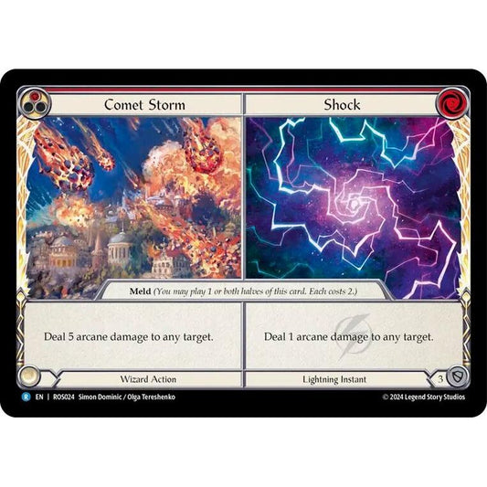 Image for Comet Storm // Shock (ROS024) (ROS) - Flesh and Blood TCG