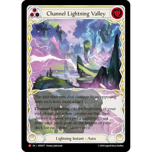 Image for Channel Lightning Valley (ROS077) (ROS) - Flesh and Blood TCG