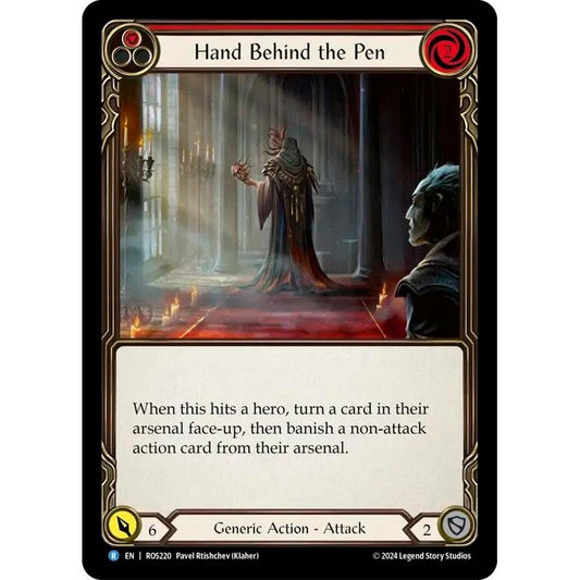 Image for Hand Behind the Pen (ROS220) (ROS) - Flesh and Blood TCG