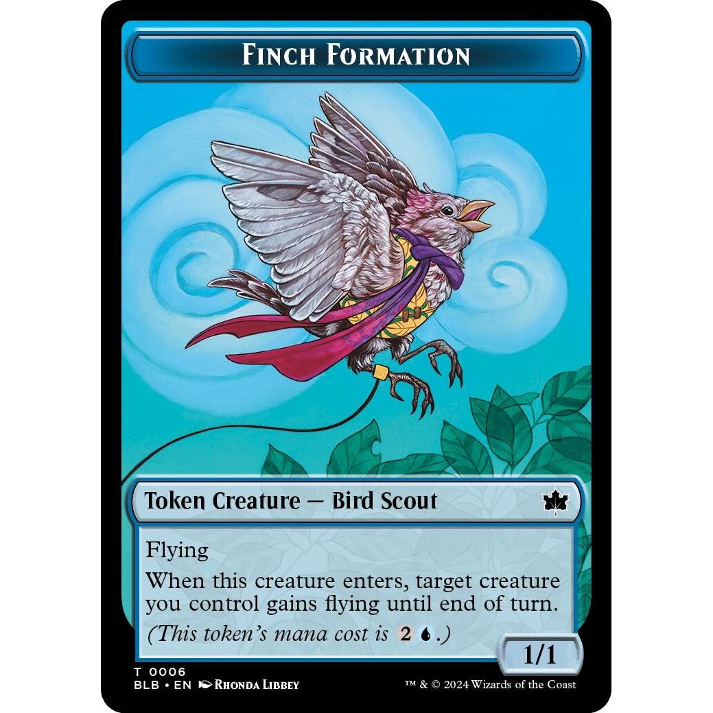 Image for Finch Formation Token (6) (BLB) - Magic: The Gathering