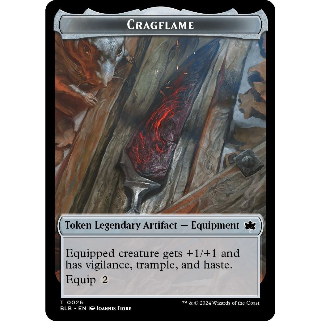 Image for Cragflame Token (26) (BLB) - Magic: The Gathering