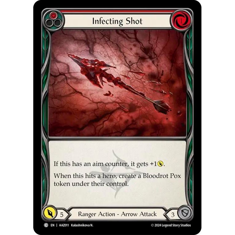 Image for Infecting Shot (Red) (AAZ011) (ADA) - Flesh and Blood TCG