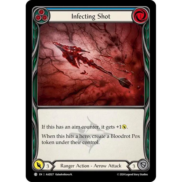 Image for Infecting Shot (Blue) (AAZ027) (ADA) - Flesh and Blood TCG