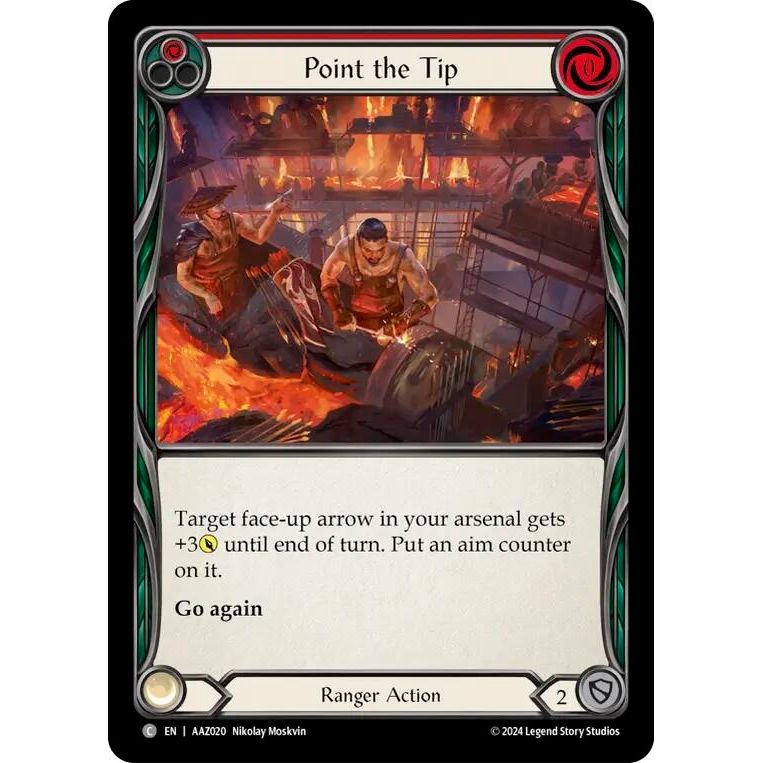 Image for Point the Tip (AAZ020) (ADA) - Flesh and Blood TCG