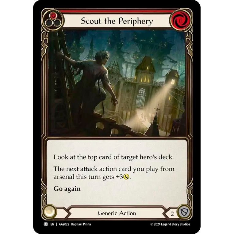 Image for Scout the Periphery (AAZ022) (ADA) - Flesh and Blood TCG