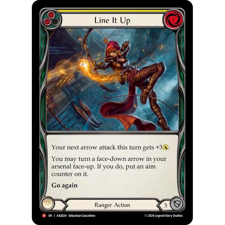 Image for Line It Up (AAZ024) (ADA) - Flesh and Blood TCG