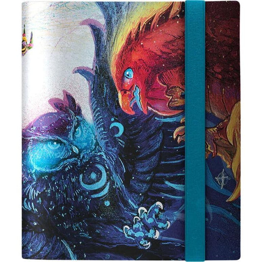 Image for Bloomburrow Maha, Its Feathers Night vs Dragonhawk Fate's Tempest 4-Pocket PRO-Binder for Magic: The Gathering - Storage Albums