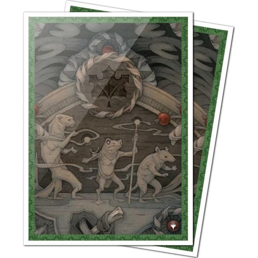 Image for Bloomburrow Season of Weaving APEX Deck Protector Sleeves for Magic: The Gathering (105-pack) - Card Sleeves