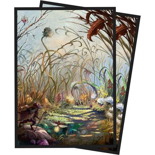 Image for Bloomburrow Plains Standard Deck Protector Sleeves for Magic: The Gathering (100-pack) - Card Sleeves