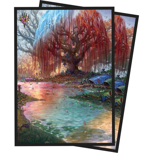 Image for Bloomburrow Three Tree City Standard Deck Protector Sleeves for Magic: The Gathering (100-pack) - Card Sleeves