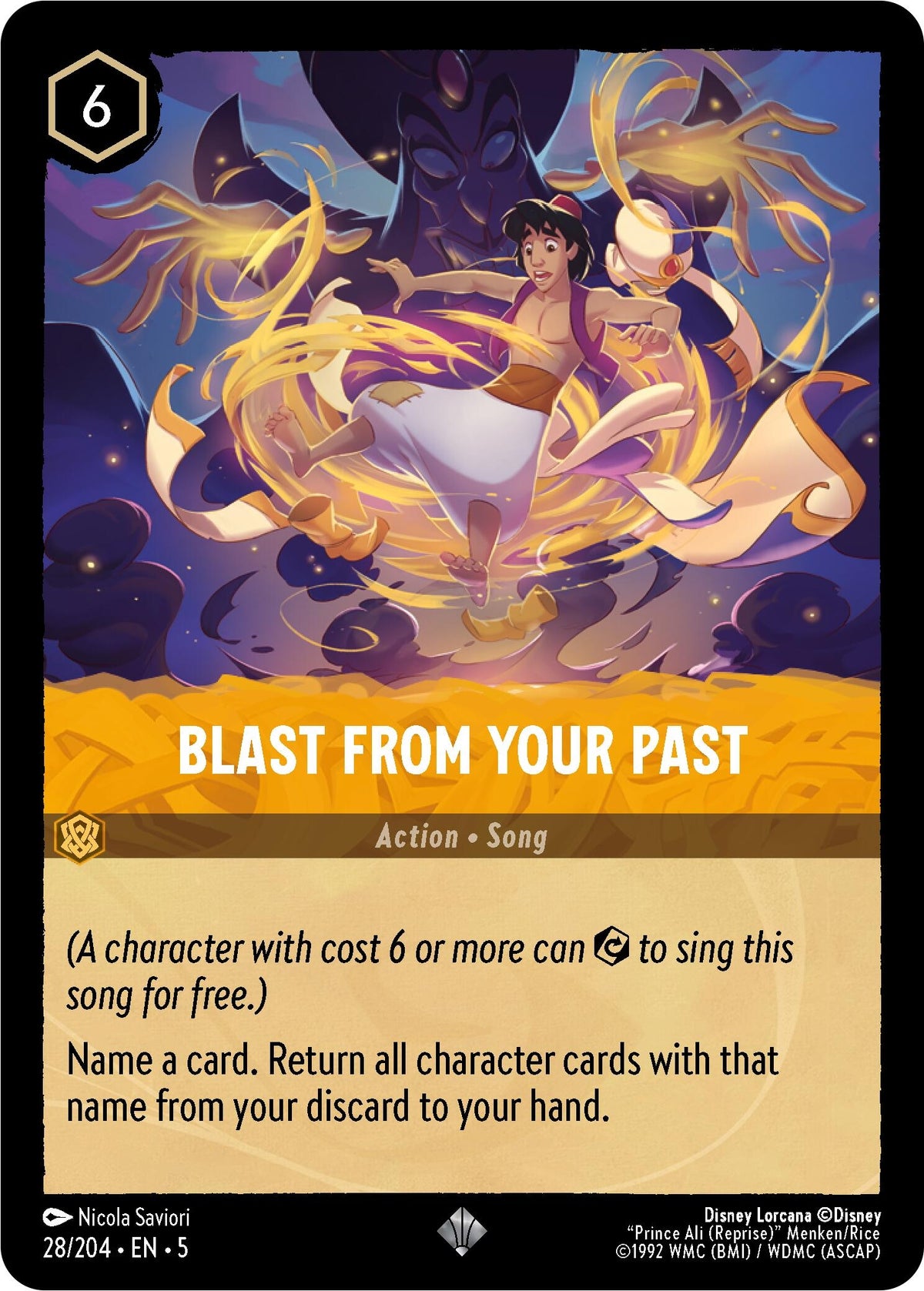 Image for Blast From Your Past (28/204) (5) - Disney Lorcana
