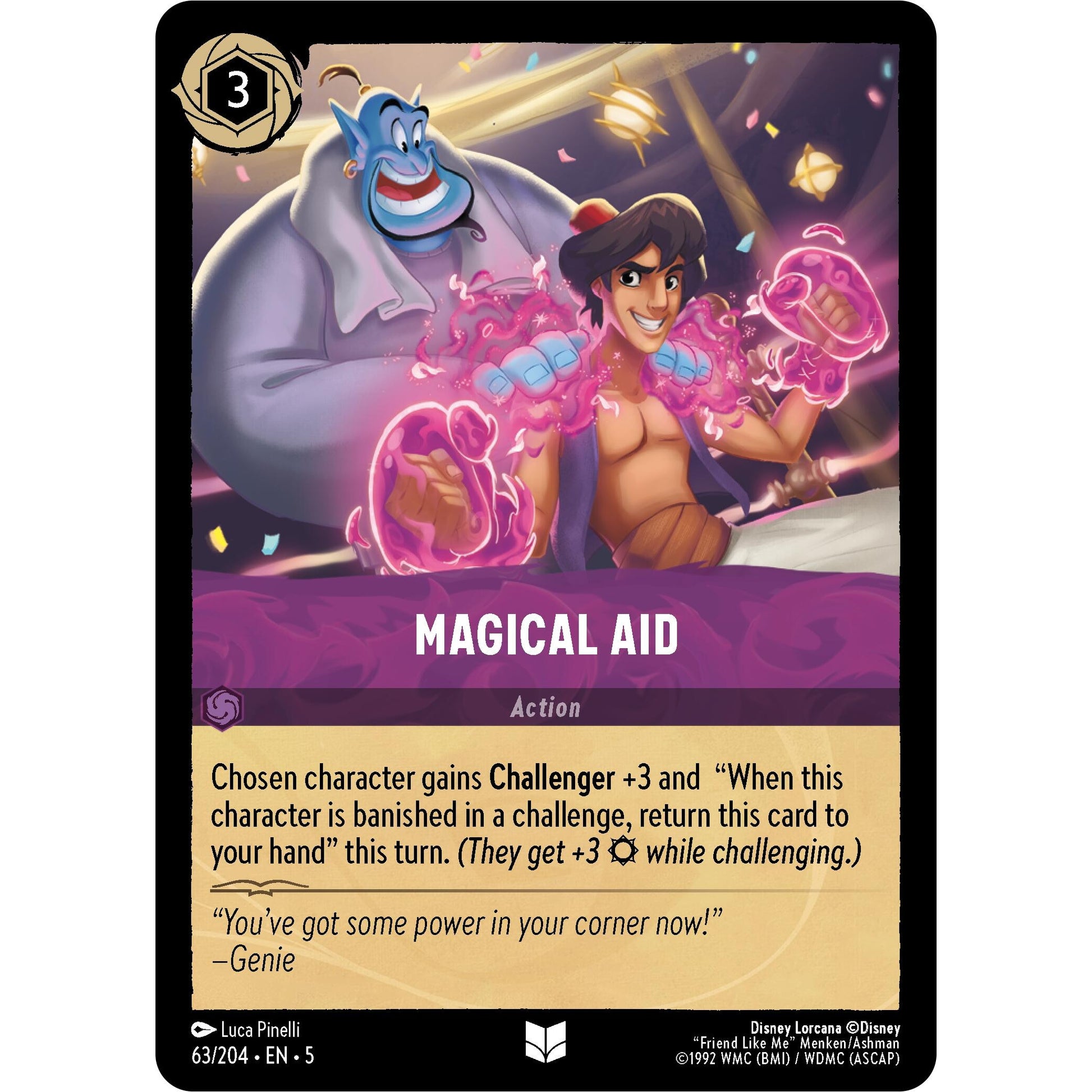 Image for Magical Aid (63/204) (5) - Disney Lorcana