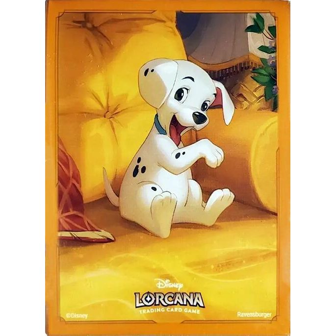Image for Disney Lorcana Card Sleeves - Dalmatian Puppy - Tail Wagger (65-Pack) - Card Sleeves