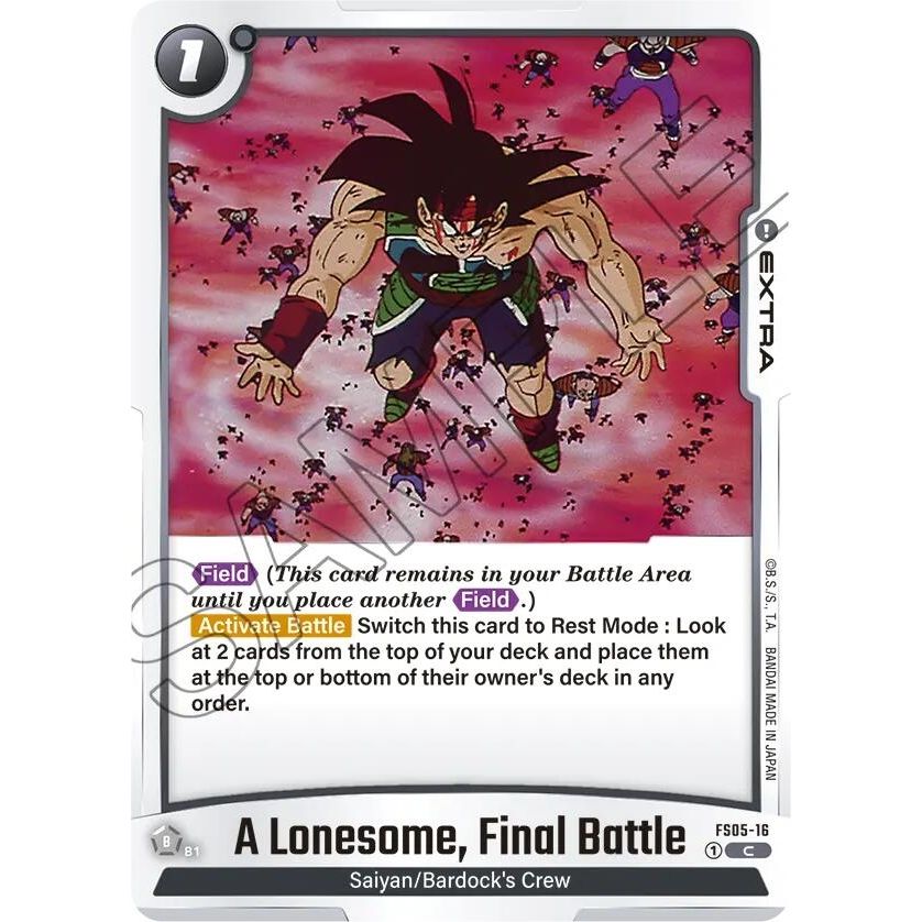 Image for A Lonesome, Final Battle (FS05-16) (FS05) - Dragon Ball Super: Fusion World