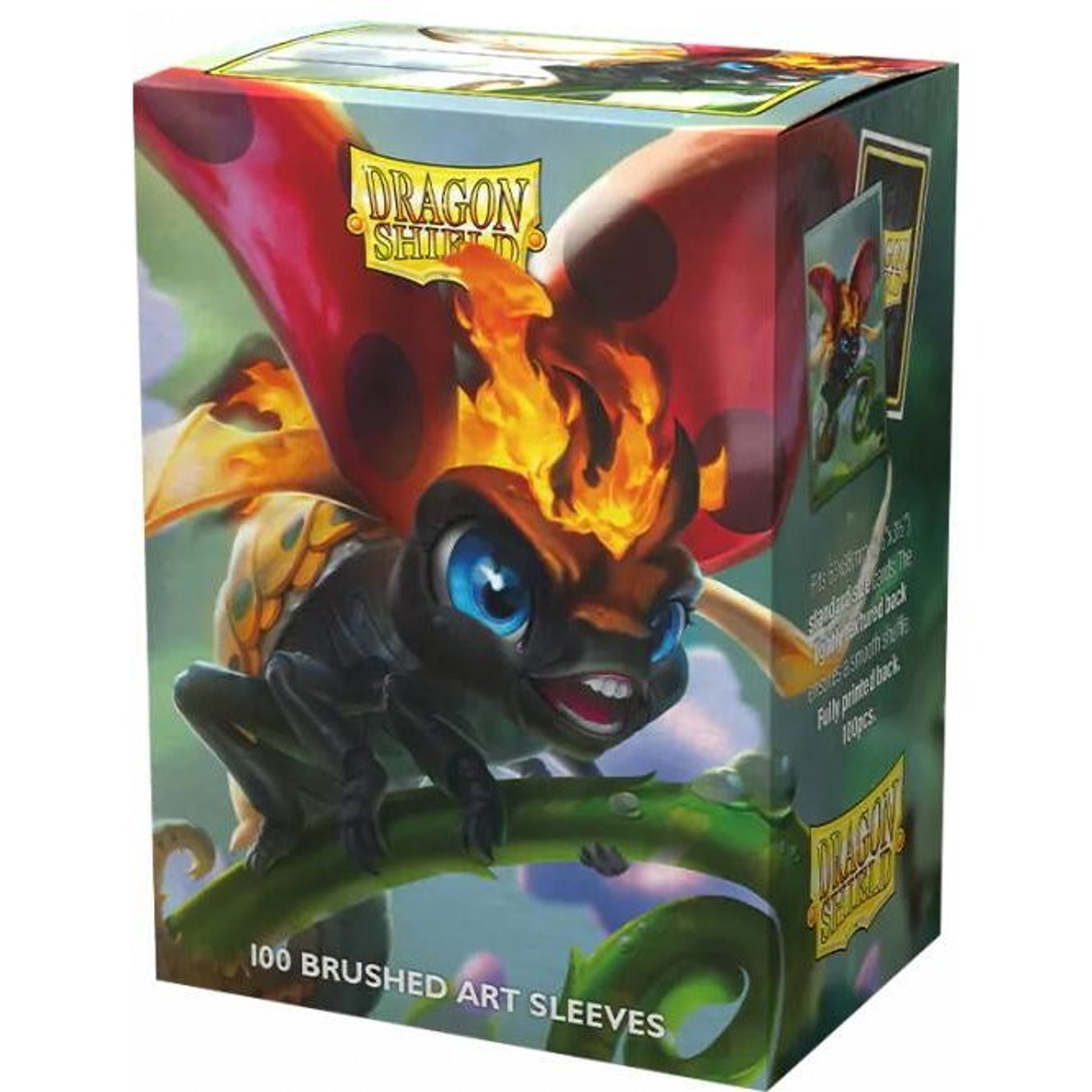 Image for Dragon Shield Brushed Art Sleeves - The Burnbug (100-pack) - Card Sleeves