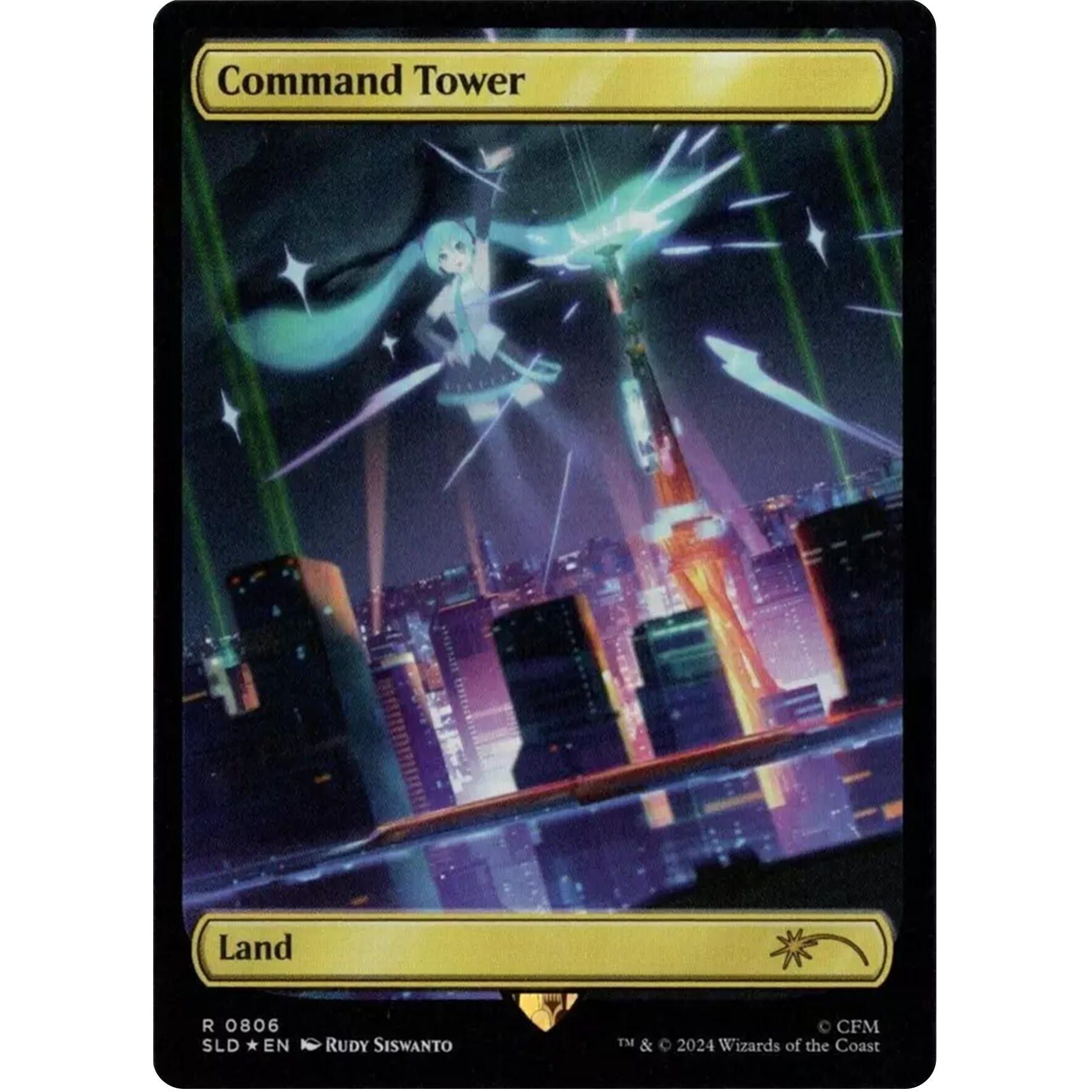 Image for Command Tower (0806) (Rainbow Foil) (806) (SLD) - Magic: The Gathering