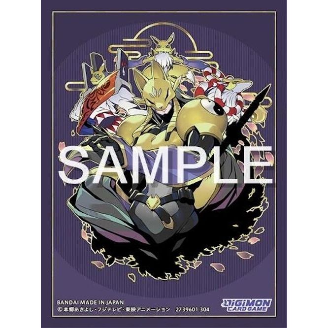 Image for Digimon Card Game Official Sleeves - Sakuyamon Card Sleeves 2024 (60-Pack) - Card Sleeves