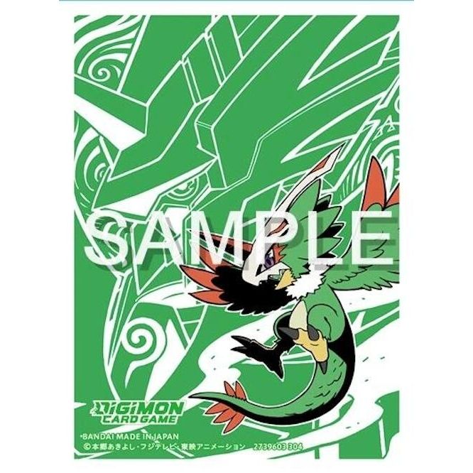 Image for Digimon Card Game Official Sleeves - Pteromon Card Sleeves 2024 (60-Pack) - Card Sleeves