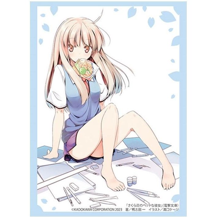 Image for Bushiroad Sleeve Collection HG Vol. 4252:Dengeki Bunko The Pet Girl of Sakurasou - Mashiro Shiina (75-Sleeves) - Card Sleeves