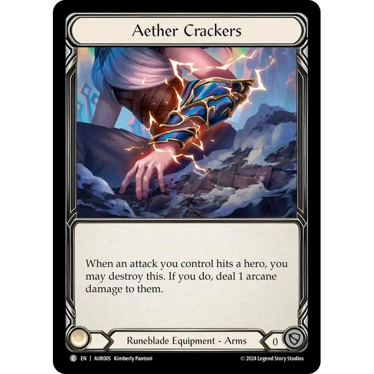 Image for Aether Crackers (AUR005) - Flesh and Blood TCG