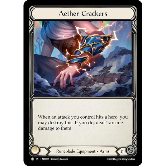 Image for Aether Crackers (AUR005) - Flesh and Blood TCG