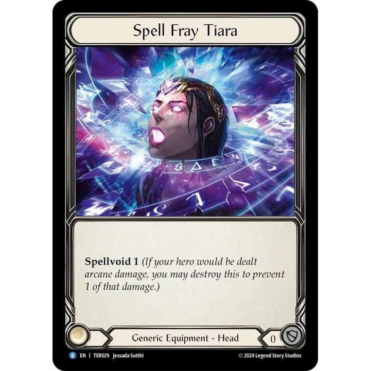 Image for Spell Fray Tiara (TER) (TER029) - Flesh and Blood TCG