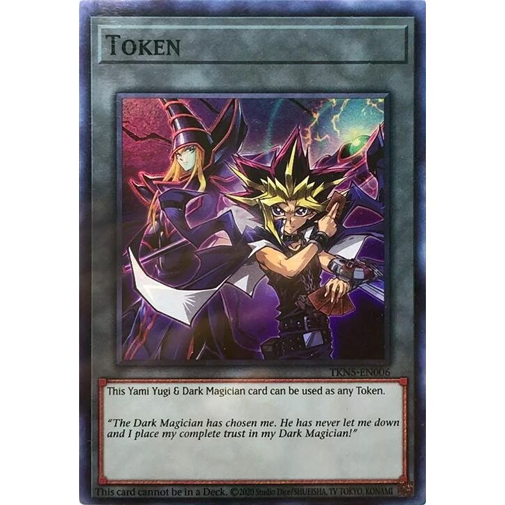 Image for Token: Yami Yugi & Dark Magician (TKN5-EN006) (TKN) - YuGiOh