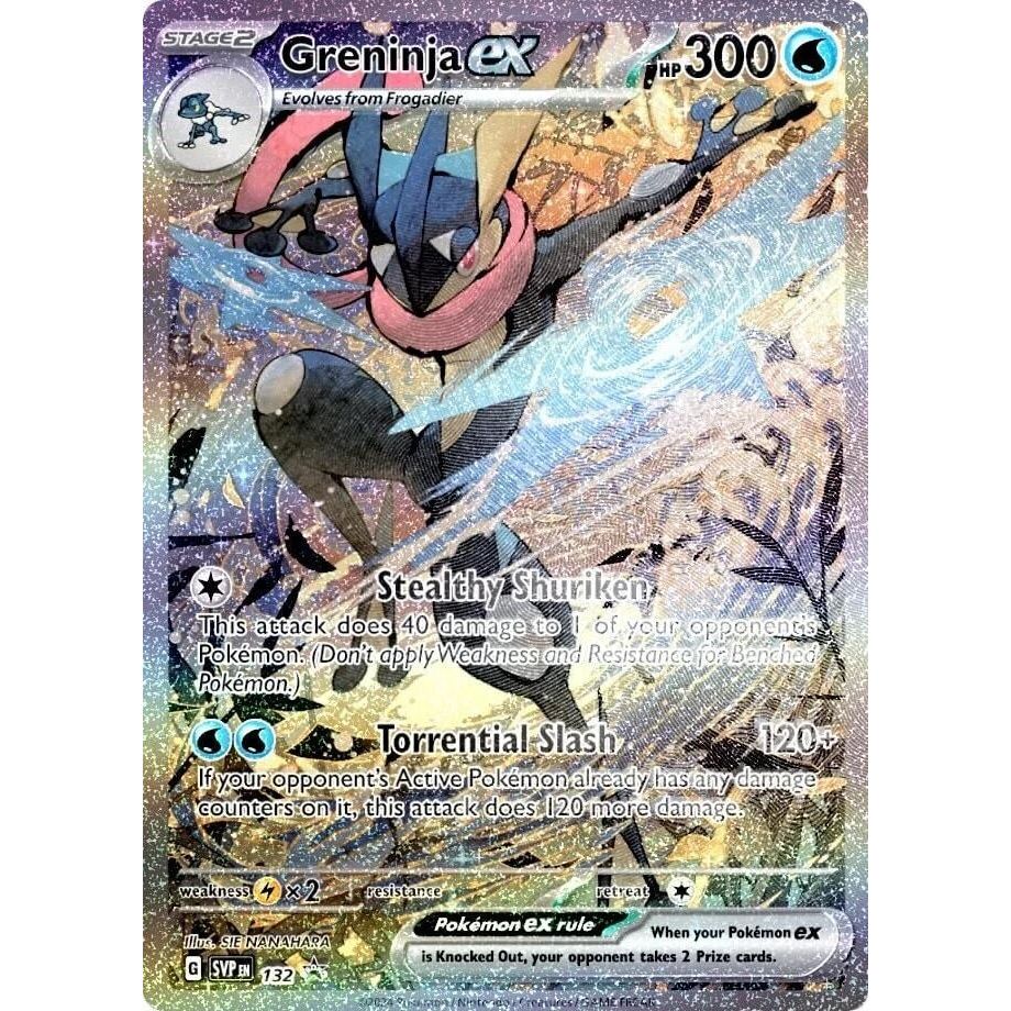 Image for Greninja ex - 132 (132) (SVP) - Pokemon