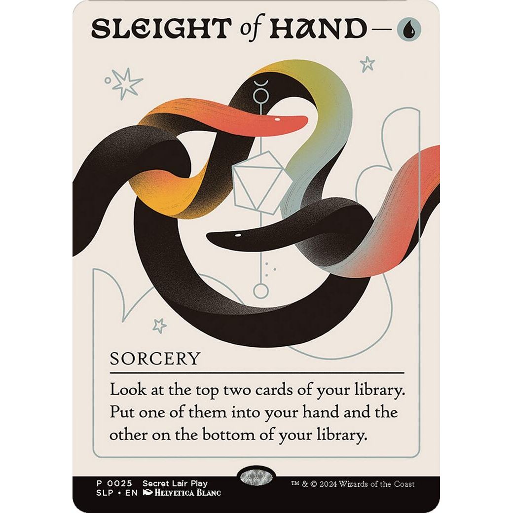 Image for Sleight of Hand (25) (PTP) - Magic: The Gathering