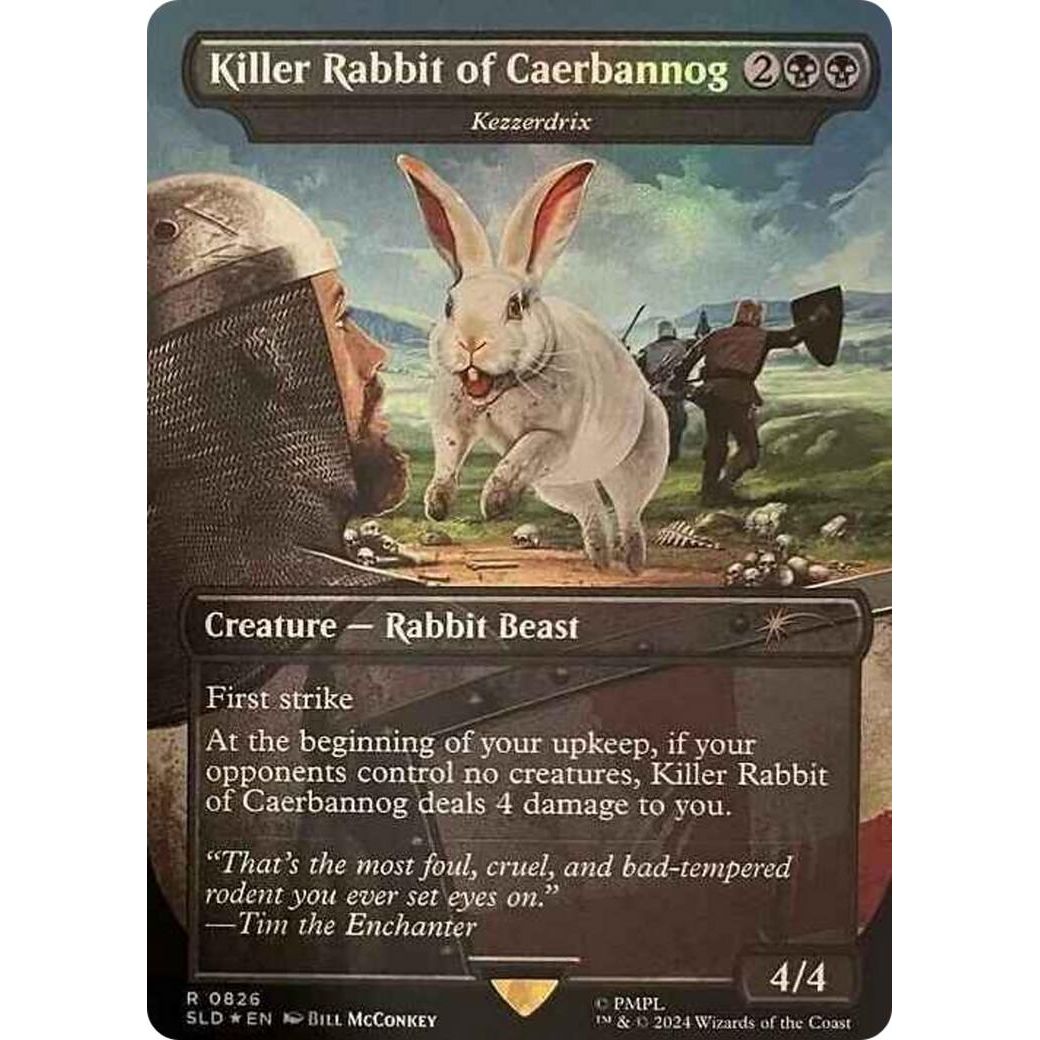 Image for Killer Rabbit of Caerbannog - Kezzerdrix (826) (SLD) - Magic: The Gathering