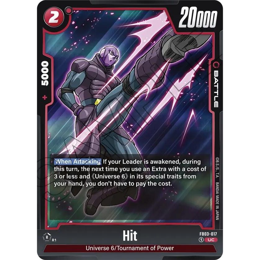Image for Hit (FB03-017) (FB03) - Dragon Ball Super: Fusion World
