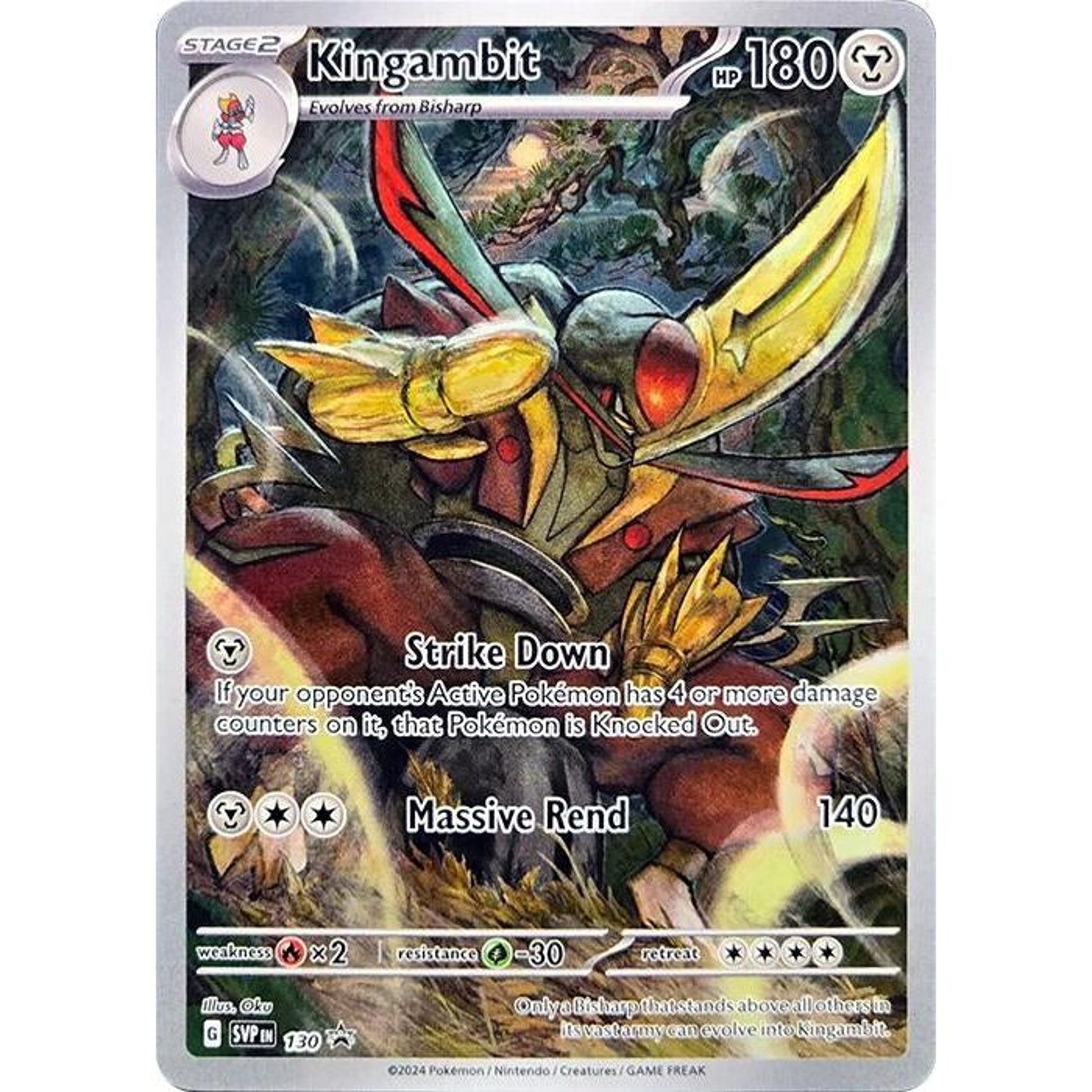Image for Kingambit - 130 (130) (SVP) - Pokemon