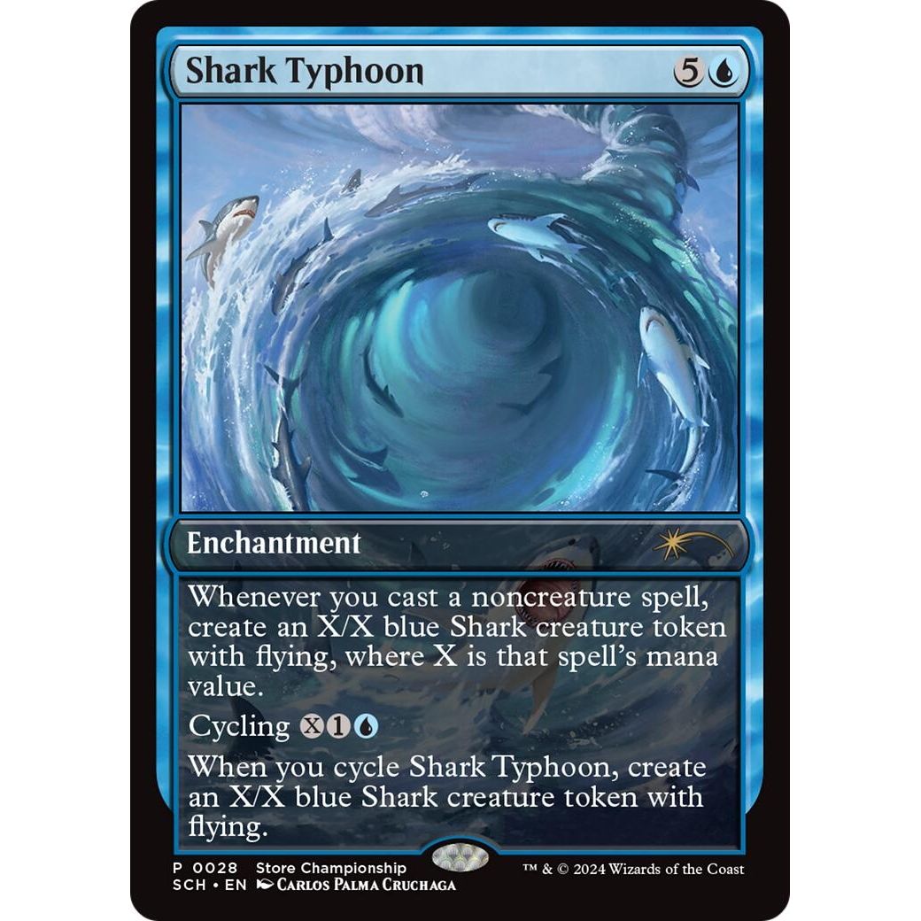 Image for Shark Typhoon (28) (GAME) - Magic: The Gathering