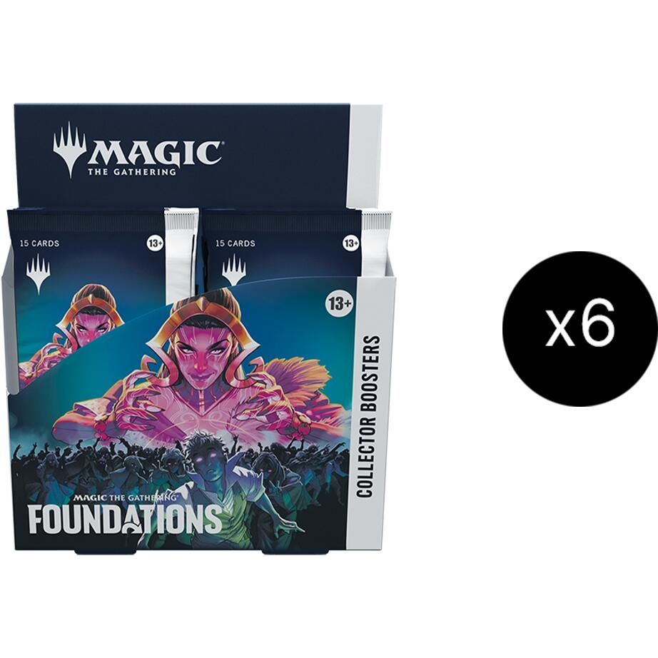 Image for Magic: The Gathering Foundations - Collector Booster Display Case - Magic: The Gathering