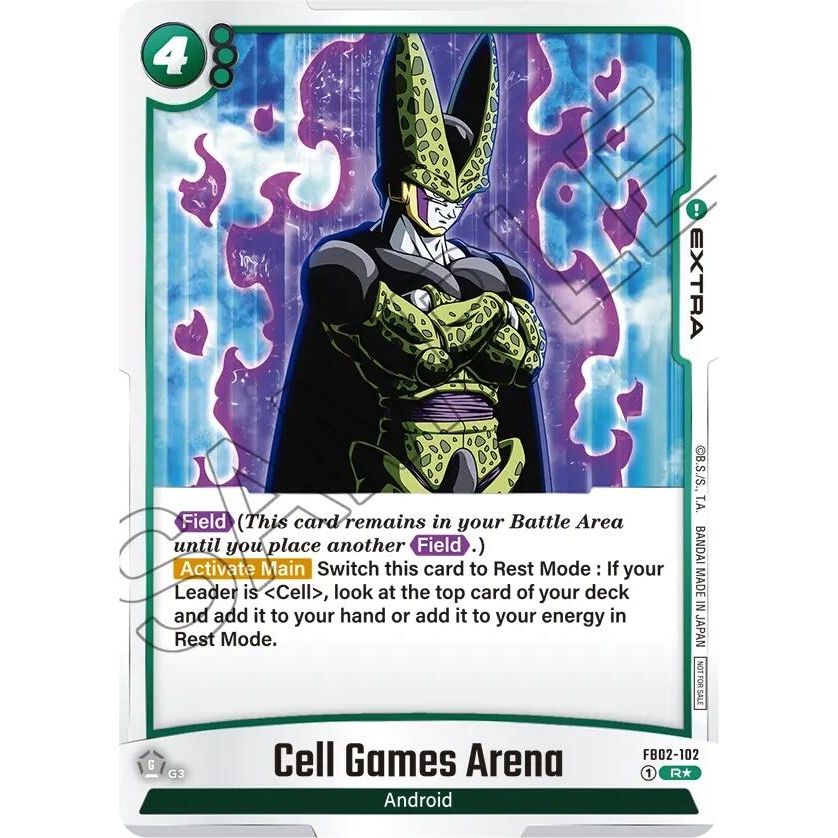 Image for Cell Games Arena - FB02-102 (Championship Pack 02) (FB02-102) (DBSFW_TPR) - Dragon Ball Super: Fusion World